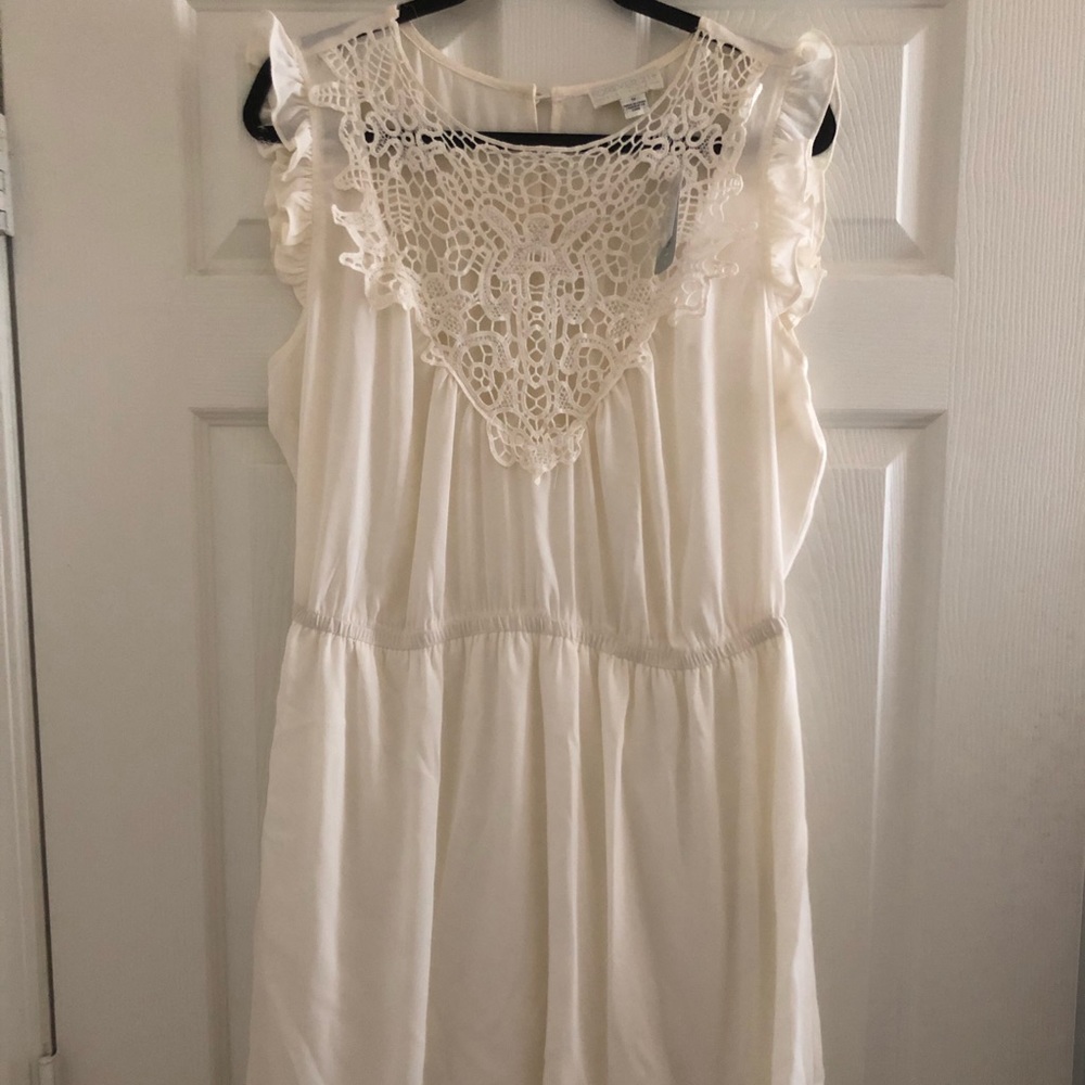Cream Spring Dress